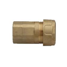 TUBOFIX FEMMINA OTTONE GIALLO 1/2"