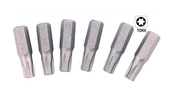 INSERTI X VITI TORX 1/4" TX 40X25MM