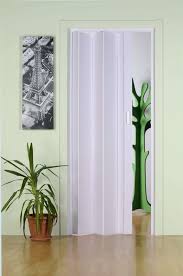 PORTA A SOFFIETTO MONICA 83X214 CM BIANCO