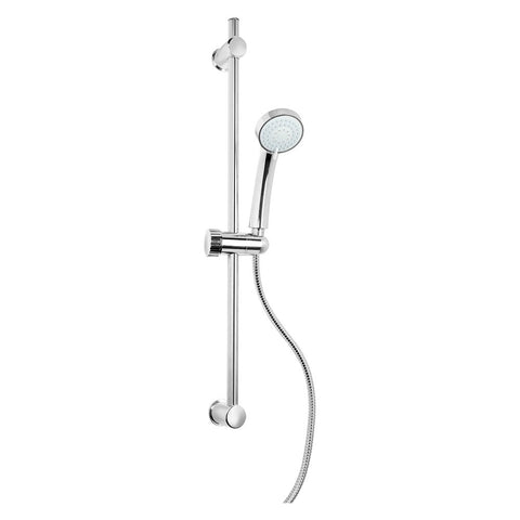 SALISCENDI DOCCIA 3 GET. "PROCIDA" ACCIAIO CROMATO/ABS - H CM.70