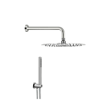 WEISS-STERN - SET DOCCIA CROMO TONDO 25CM