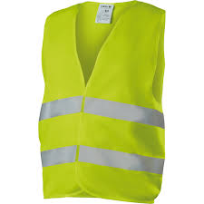 GILET ALTA VISIBILITA' TG.UNICA - COLORE GIALLO/ARANCIO