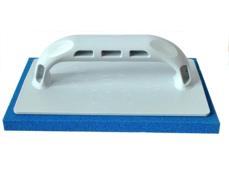 FRATTONE IN GOMMA SPUGNA ANTIURTO 22X14CM - BLU (DURA)