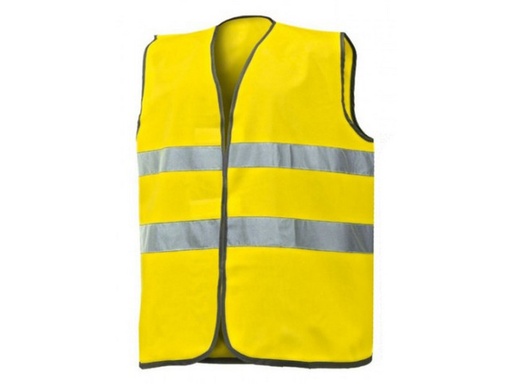 [98210] GILET ALTA VISIBILITA COL. GIALLO TG. UNICA