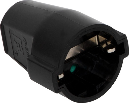 [1081590512] PRESA SCHUKO 230V/16A NERO