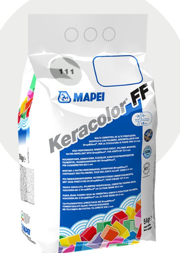 KERACOLOR FF 111 GRIGIO ARGENTO DA 5KG
