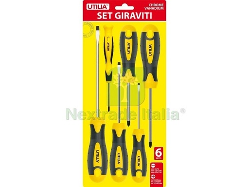 [48307] SET GIRAVITI TAGLIO E CROCE 6 PEZZI