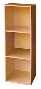 [CAPS33587] LIBRERIA CUBO 31*H91 CM CILIEGIO