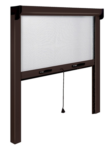 [CAP504149] ZANZARIERA IRS OPERA 140X240 CM VERTICALE MARRONE