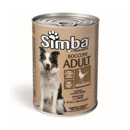 [CAP688891] MONGE SIMBA 415 GR BOCC.SELVAGGINA