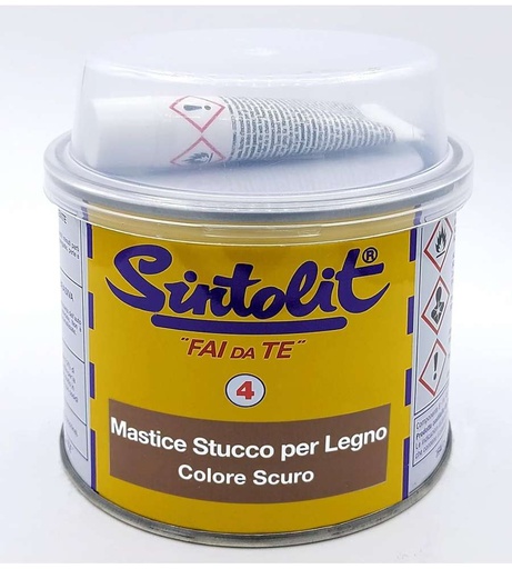 [465070] STUCCO PER LEGNO COLORE SCURO 375ML