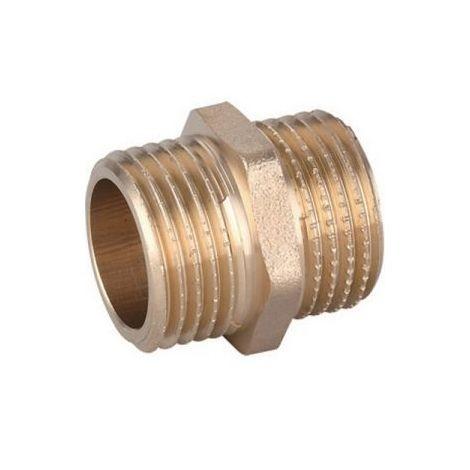 [1500001] NIPLES OTTONE GIALLO 1"