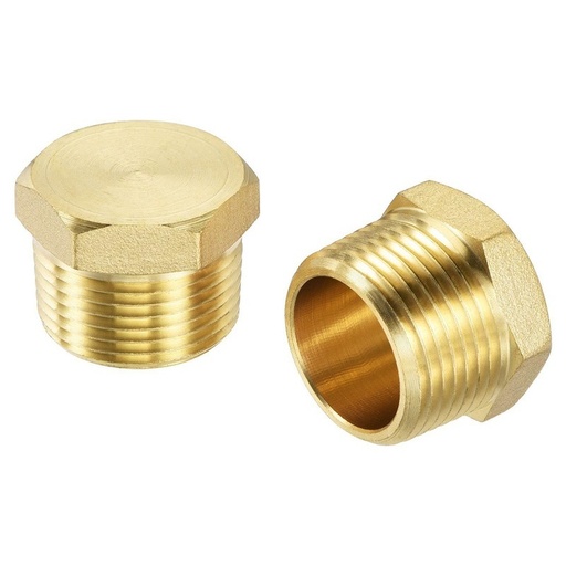 [237-1/2] TAPPO 1/2 M IN OTTONE