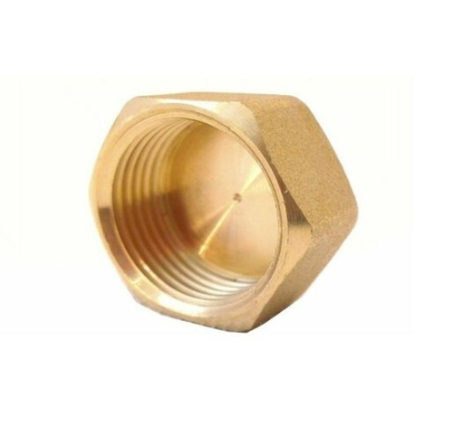 [87201AD05] TAPPO 1/2 F IN OTTONE