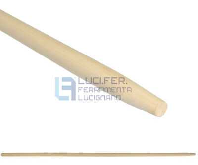 MANICO CURVO PER BADILI IN FAGGIO CM.140