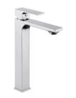 [WPS168C80C] DECOR ITALY - MISCELATORE LAVABO CANNA ALTA HEXA
