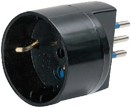 [1081596417] ADATTATORE SPINA / PRESE SCHUKO 10