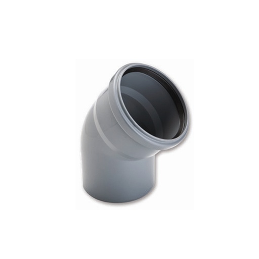 [BBO090045] CURVA 45 GRADI INNESTO IN PP TECH 90