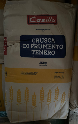 [26924] CRUSCA ALIMENTARE 25 KG / MANGIME SEMPLICE LOTTO 26924