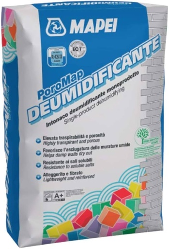 POROMAP DEUMIDIFICANTE 20KG