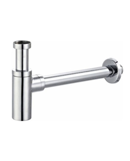 [ECO01CR] SIFONE D'ARREDO TONDO CROMO 11/4 MOD.LARA