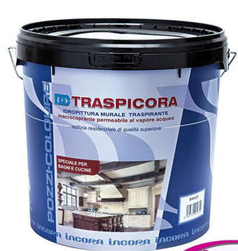 TRASPICORA BIANCO DA 13 LT IDROPITTURA SEMILAVABILE