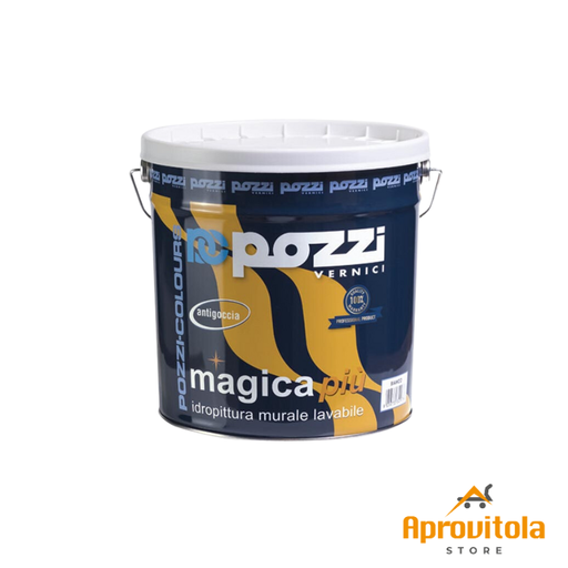 MAGICA PIU' BIANCO LT14 IDROPITTURA LAVABILE OPACO