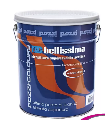 BELLISSIMA - BIANCO SUPERLAVABILE ACRILICO PURO 14LT