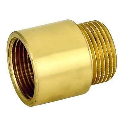 [1/2X10CM] PROLUNGA IN OTTONE 1/2X10 CM.