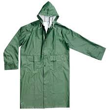 [354052] IMPERMEABILE PVC VERDI - XXL