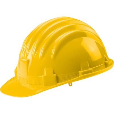 [106544] ELMETTO PROTETTIVO GIALLO IN POLIETILENE