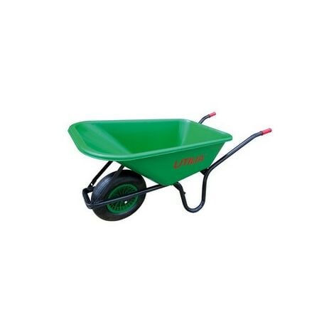 [46676] CARRIOLA CON VASCA IN PLASTICA COL. VERDE LT.100