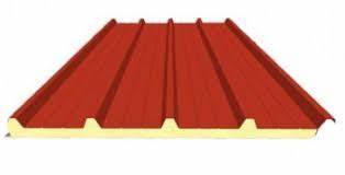 LAMIERE COIBENTATE 5 GRECHE ROSSE SPESS.40 MM