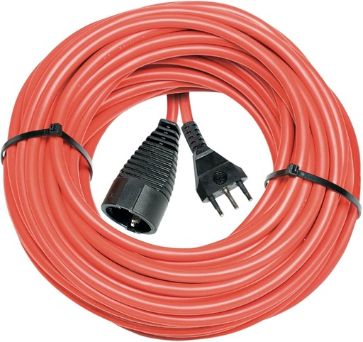 [1162027] PROLUNGA IN PLASTICA 16A, 10M H05VV-F 3G1,5, ROSSO
