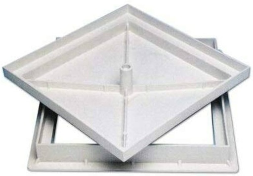 [103940] PORTASIGILLO IN PVC 30X30 C/TELAIO