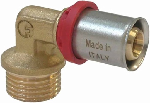 [706V161/220] NTM GOMITO C/F 1/2 X 16 A PRESSARE