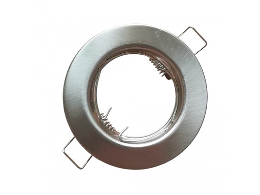 [8005/CL] INCASSO SOFFITTO TONDO FISSO IP 20 - GU 10 CROMO LUCIDO