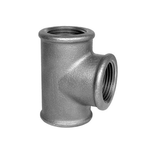 [13005003] TEE F/F/F 1/2" ZINCATO