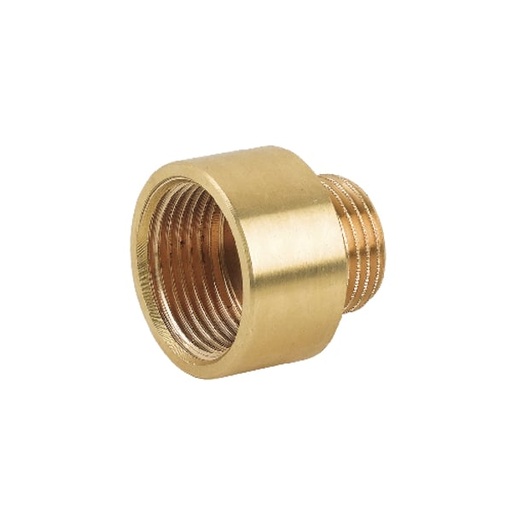 [81020ACAD05] PROLUNGA RID. 1/2" X 3/8" OTTONE GIALLO