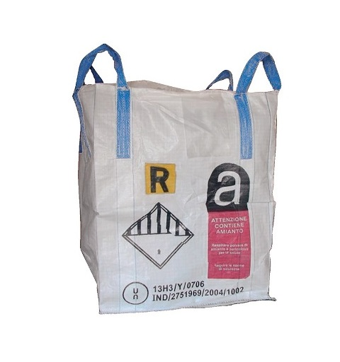 [060084020] SACCO BIG BAG BOCCA KG.1000 RIFIUTI SPECIALI 90X90X120