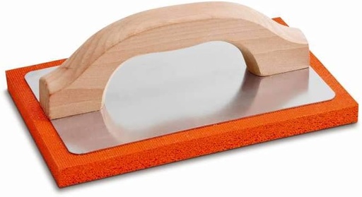 [1014622] FRATTONE IN GOMMA SPUGNA 10X24 ARANCIO-MORB. M/LEGNO