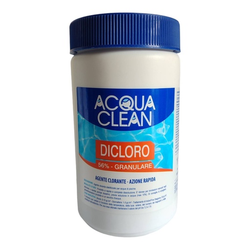 [536122] DICLORO GRANULARE ACQUA CLEAN KG.1