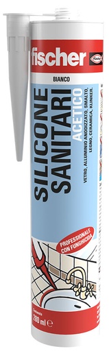 [35939] SILICONE ACETICO PER SANITARI ML.280 - BIANCO