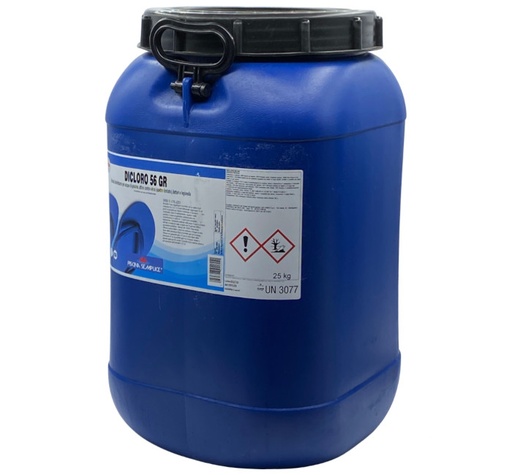 [6134136] DICLORO GRANULARE KG 25 AZIONE RAPIDA - 56% X PISCINE