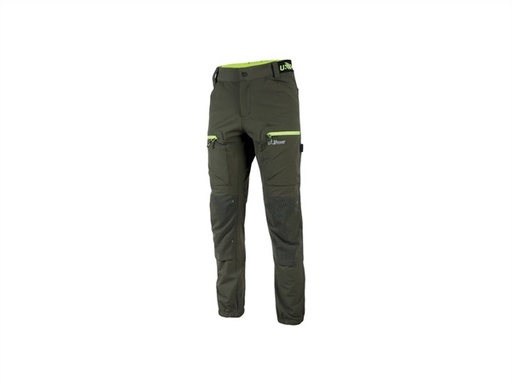[WFU281 DG-M] PANTALONI HARMONY ASPHALT GREY GREEN - TG.M