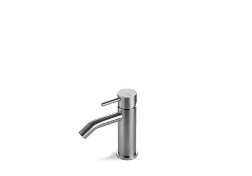 [V17071.AC.005] VEMA - MISCELATORE BIDET S/SCARICO TIBER STEEL ACCIAIO