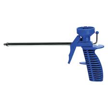[502633] PISTOLA X SCHIUMA POLIURETANICA CORPO PLASTIC7 TUBO ZINC.
