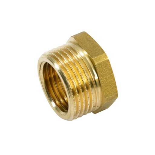 [15010016] RIDUZIONE OTTONE GIALLO M.F. 1"X3/4"