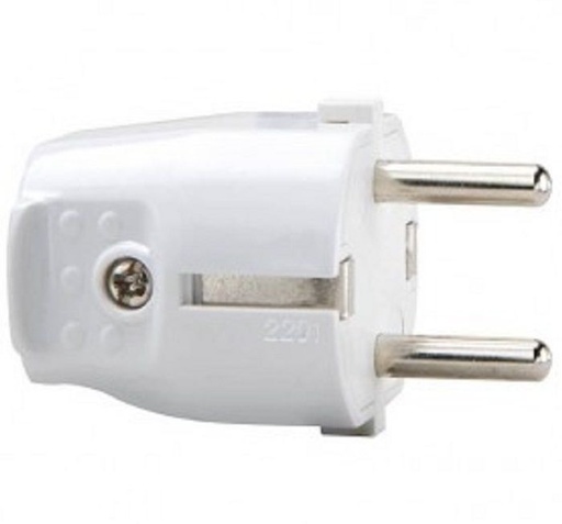 [33021] SPINA SCHUKO 16A BIANCA SFUSO