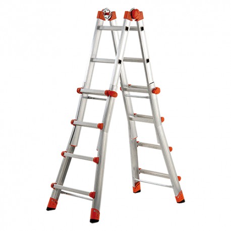 [805236] SCALA ALLUMINIO H.CM.482 GRADINI 5+5